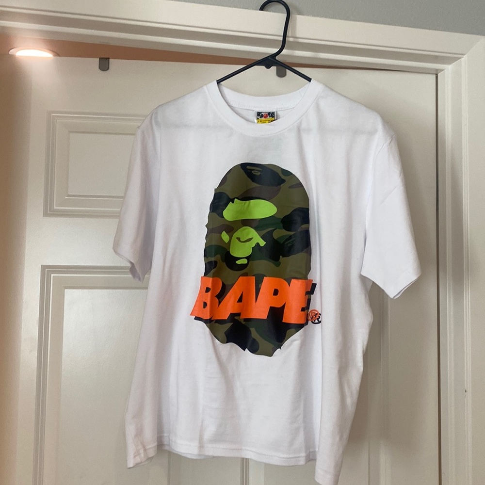BAPE tee t-shirt Asian size XXL fits like a US Large
